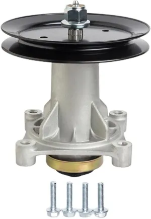 Spindle Assembly 187292 187281 192870 532187292 532187281 532192870 with Pulley 195945 197473 Fit Husqvarna 42" 46" 48" 54" Mower Deck