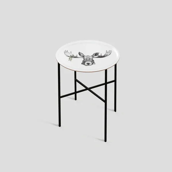 Stand for our medium Ø45 cm Tray table