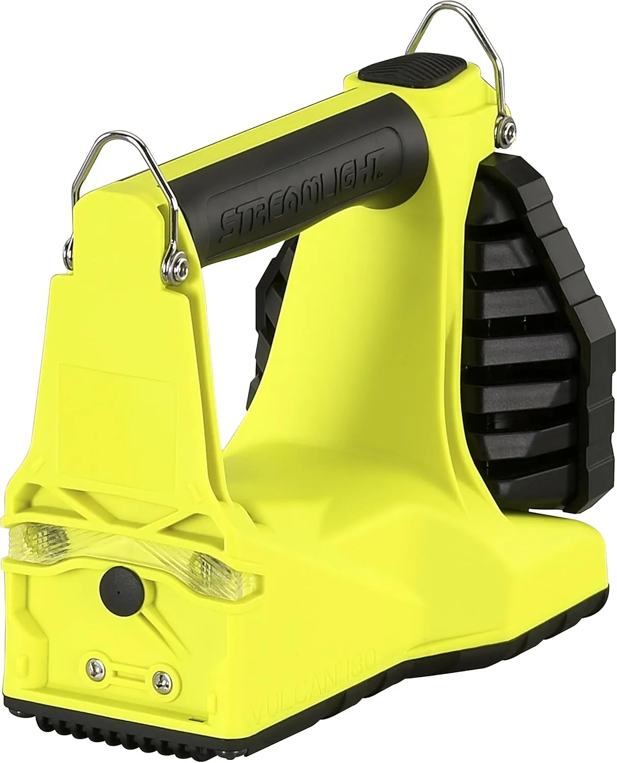 Streamlight 44307 Vulcan 180 1200-Lumen Standard System Rechargeable Lantern with Tilting Head, Includes 120V/100V AC/12V DC Charger and Quick Release Shoulder Strap, Yellow