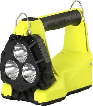 Streamlight 44307 Vulcan 180 1200-Lumen Standard System Rechargeable Lantern with Tilting Head, Includes 120V/100V AC/12V DC Charger and Quick Release Shoulder Strap, Yellow