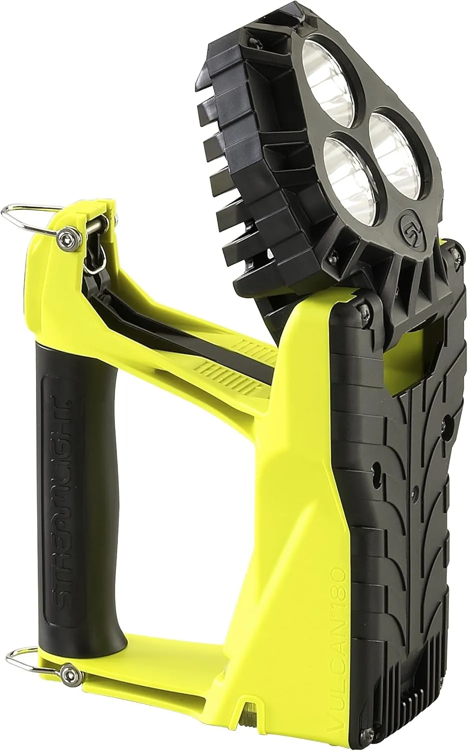 Streamlight 44307 Vulcan 180 1200-Lumen Standard System Rechargeable Lantern with Tilting Head, Includes 120V/100V AC/12V DC Charger and Quick Release Shoulder Strap, Yellow