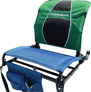 STRONGBACK Lumbar Support Stadium Seats for Bleachers – Ergonomic Chairs with Back Support for Adults & All-Day Comfort