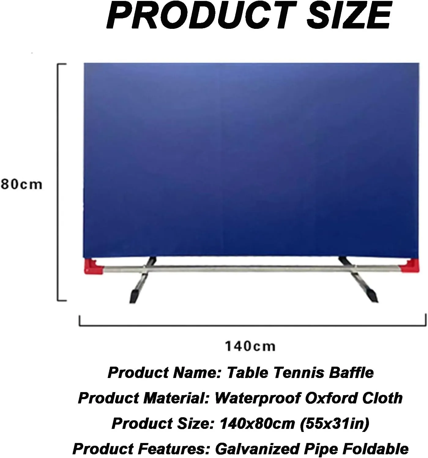 Table Tennis Baffle,Foldable Ping Pong Table Fence,Spliced ​​Privacy Partition Screen,for Indoor and Outdoor Use