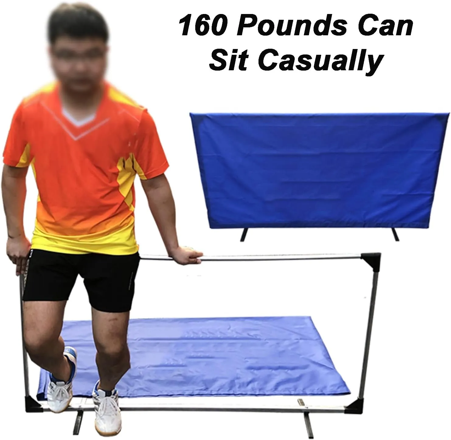 Table Tennis Baffle,Foldable Ping Pong Table Fence,Spliced ​​Privacy Partition Screen,for Indoor and Outdoor Use