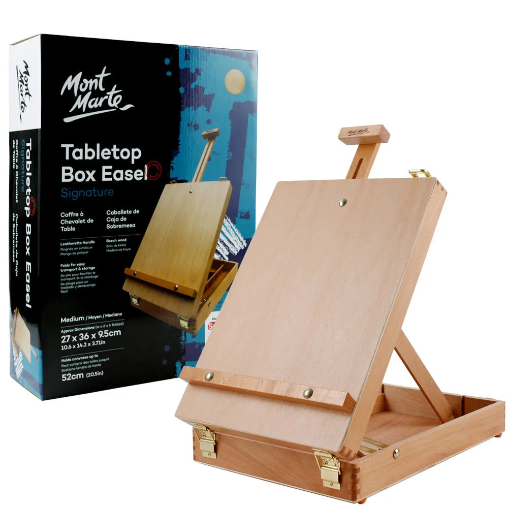 Tabletop Box Easel Signature - Medium