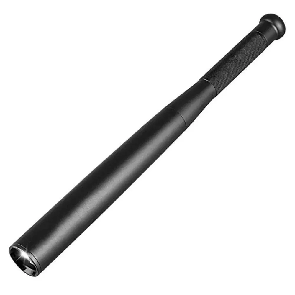 Tactical Flashlight Self Defense Stick - Aluminium Alloy Telescopic Baton