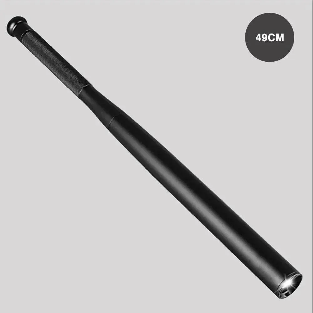 Tactical Flashlight Self Defense Stick - Aluminium Alloy Telescopic Baton
