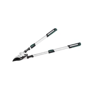 Telescopic Soft Grip Bypass Ratchet Action Loppers