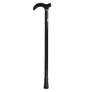Telescopic Walking Stick Cane - Hiking Rubber Tips Aluminium Climbing Equipment