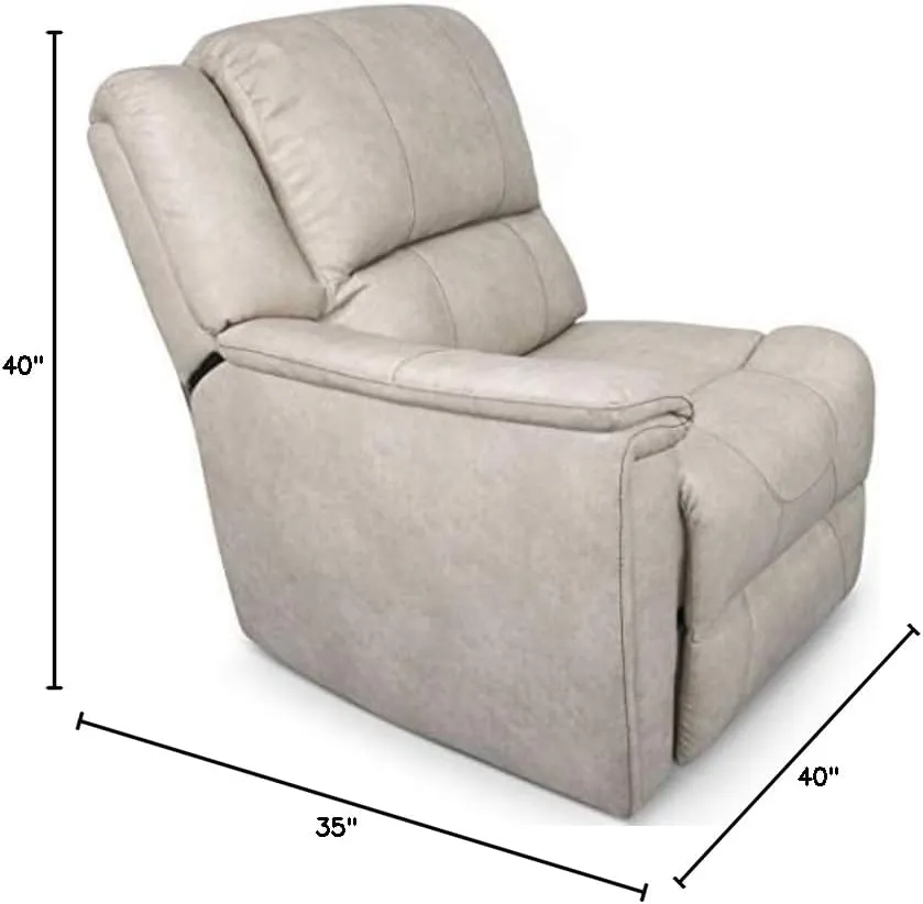 Thomas Payne Right Hand Recliner - Heritage Series (Grantland Doeskin) -386645