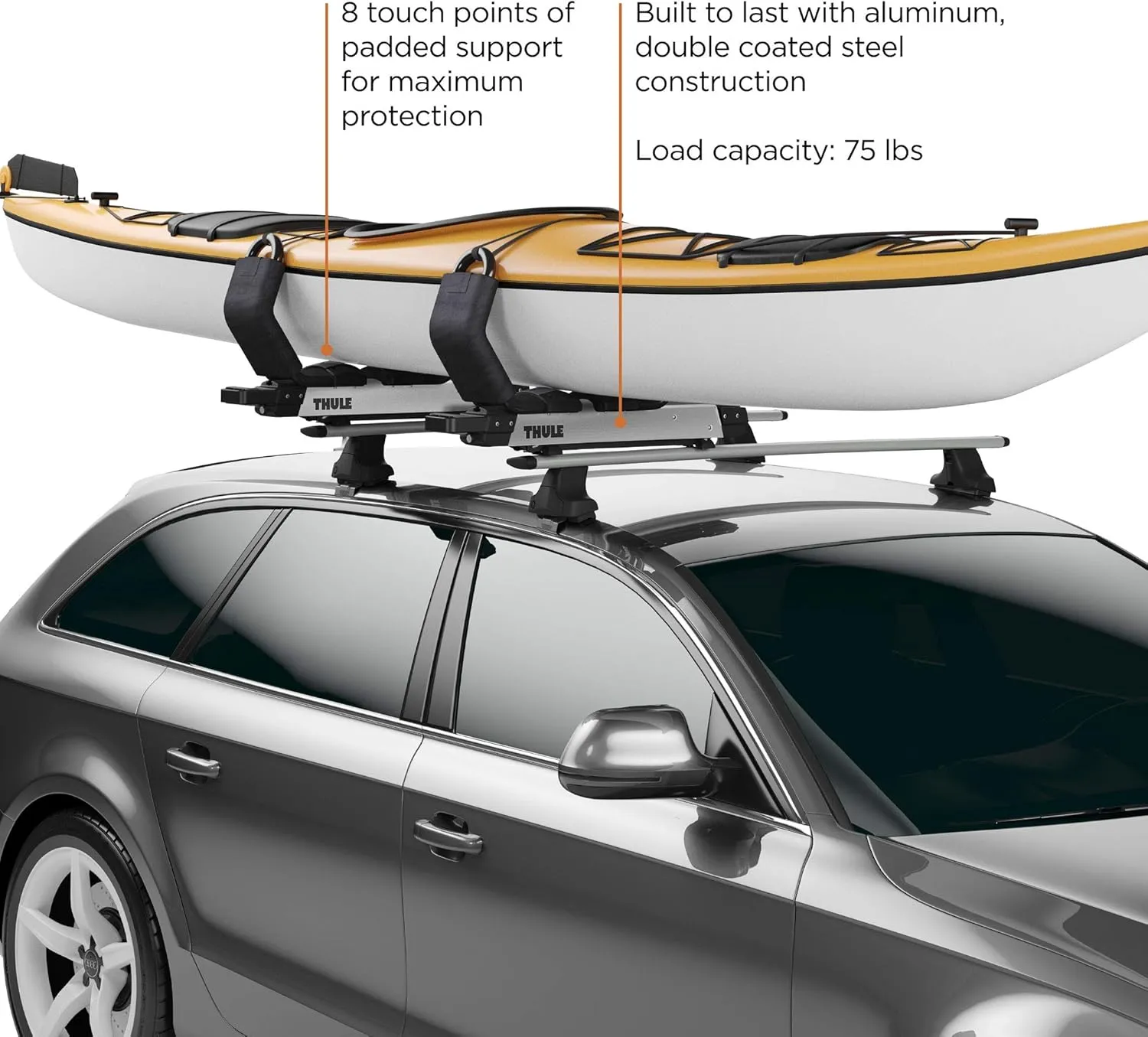 Thule Hullavator Pro Rooftop Kayak Carrier