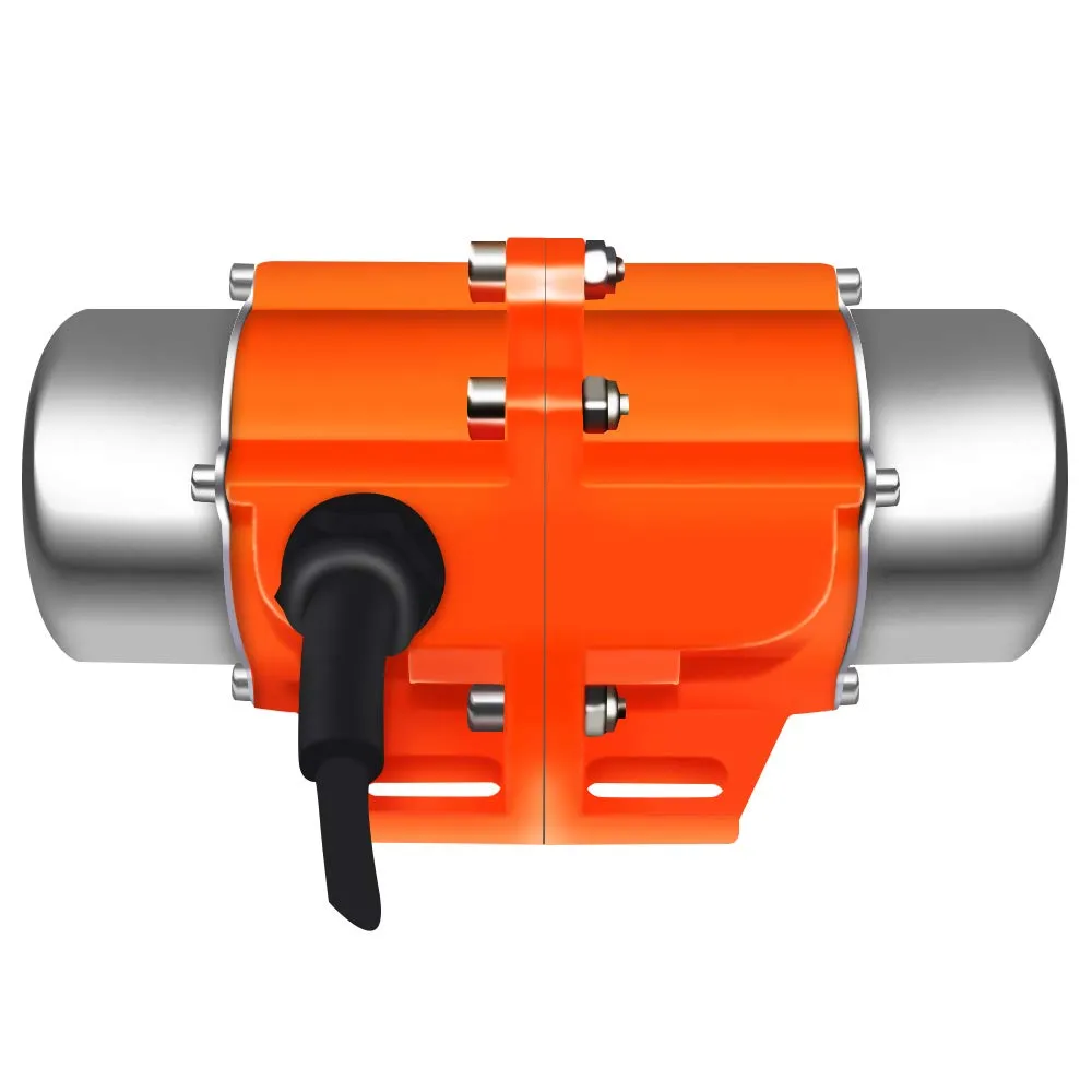 TOAUTO Concrete Vibrator Vibration Motor 100W Single Phase AC 110V 3600rpm Aluminum Alloy Case Vibrating Motor for Shaker Table