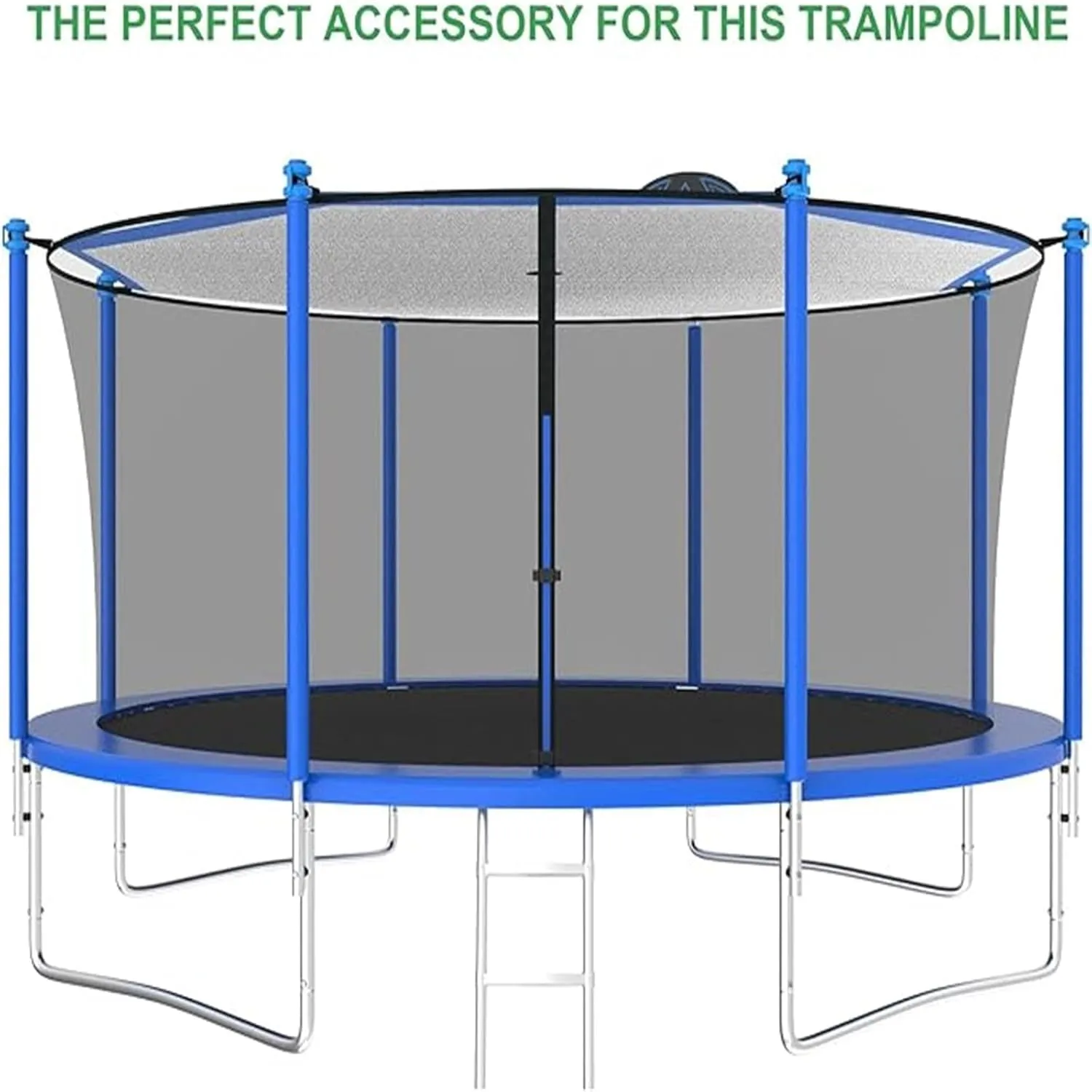 Trampoline Shade Cover, 6ft 10ft 12ft 14ft 16ft, Sun-Protection Trampolines Canopy, Anti-UV Trampolines Sunshade Trampoline Canopy, Easy Installation, Accessories for Outdoor Backyard