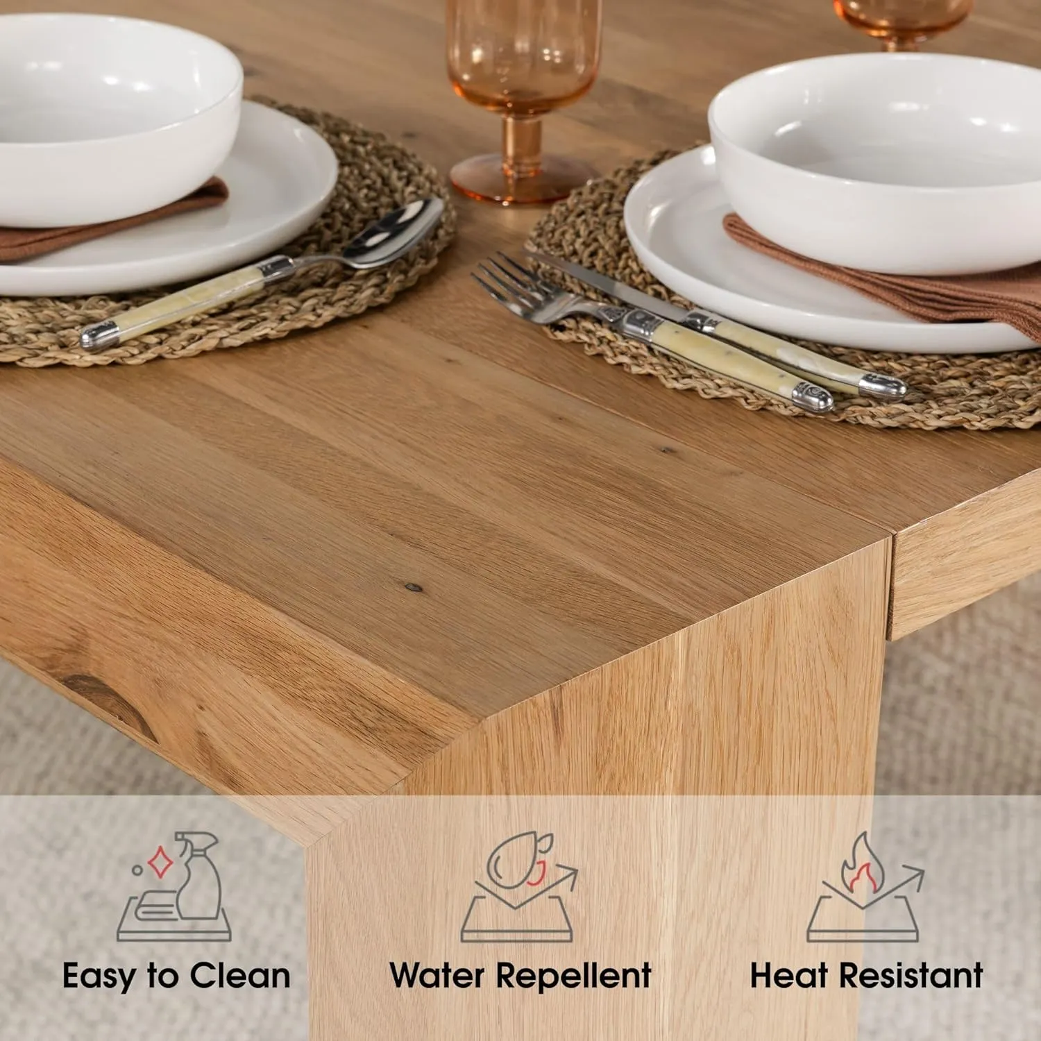 Transformer Table Expandable Dining Table Set for 4 to 12, Living Room Furniture Lift Top Coffee Table with Storage & Extendable Dining Bench, Modern Dining Room Set with Bench & Small Coffee Table