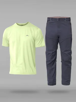 Tshirt and Pants Set for Trekking