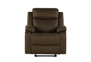 U6026 DARK BROWN 5 GLIDER RECLINER