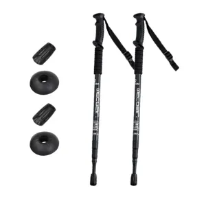 Ultralight Adjustable Aluminum Trekking Poles for Hiking