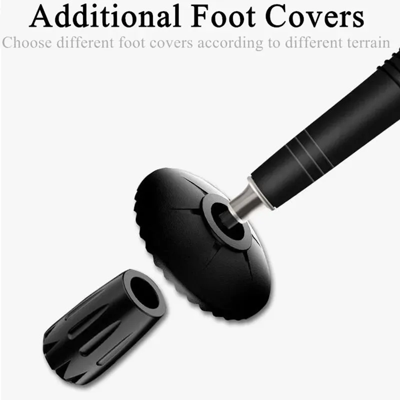 Ultralight Aluminium Alloy Trekking Poles - Adjustable Nordic Walking Sticks for Hiking and Outdoor Exploration