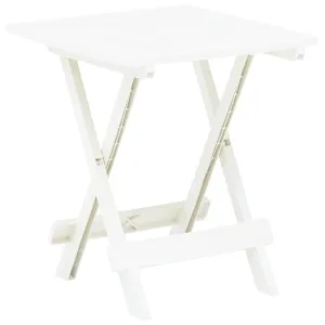 vidaXL Folding Garden Table Plastic Outdoor Patio Dining Dinner Multi Colors