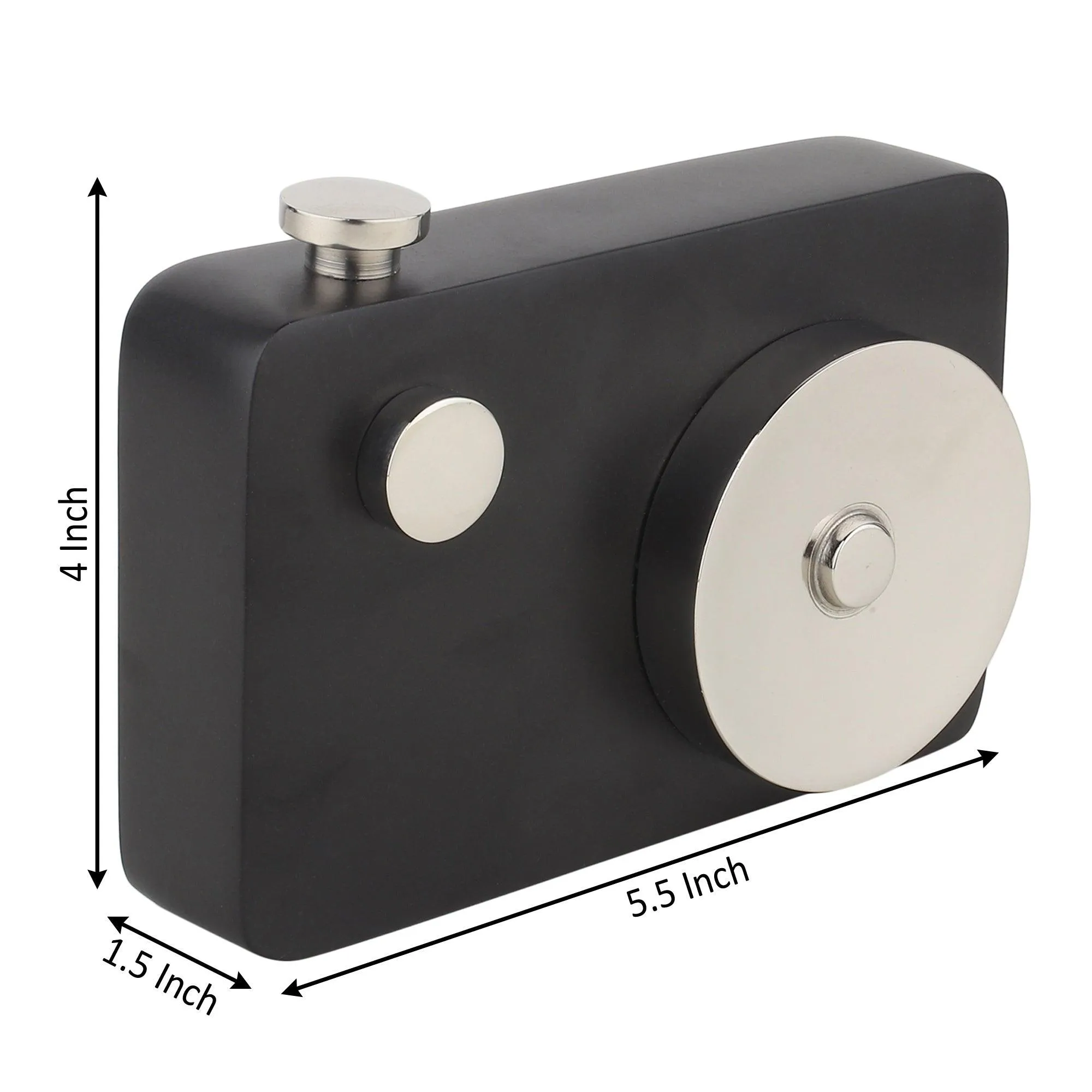 Vintage Shutter Charm in Black
