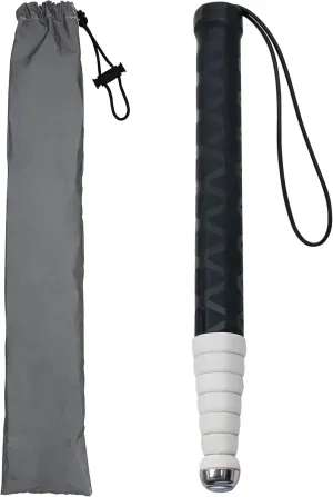 Walking Stick for Blind Telescopic Cane with Storage Bag, 49" Extented Anti Slip Shockproof Folding Retractable Reflective Telescoping Prop Items Gadgets for Seeing Eye Vision Visually Impaired-Black