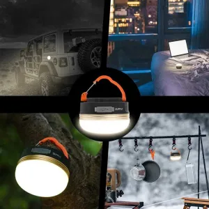 Waterproof and Rechargeable LED Lantern for Hiking & Camping
