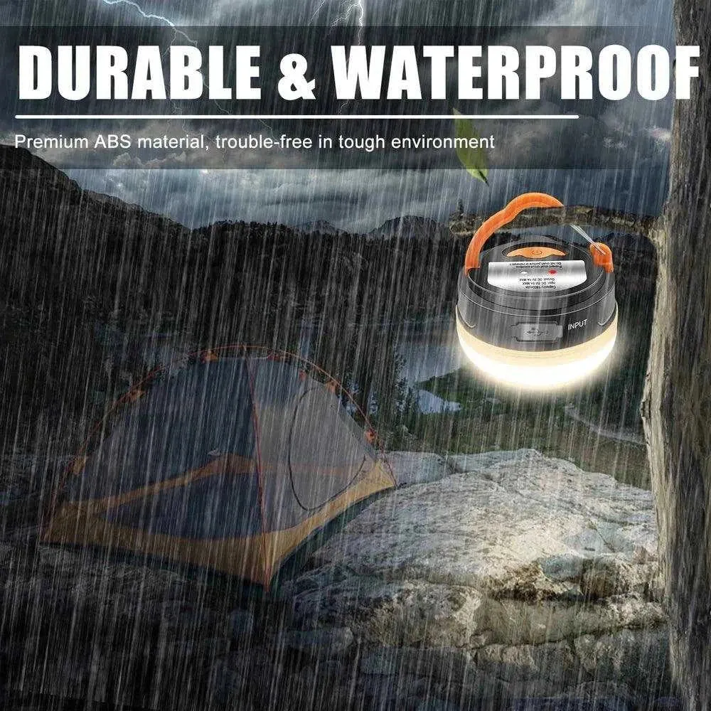 Waterproof and Rechargeable LED Lantern for Hiking & Camping