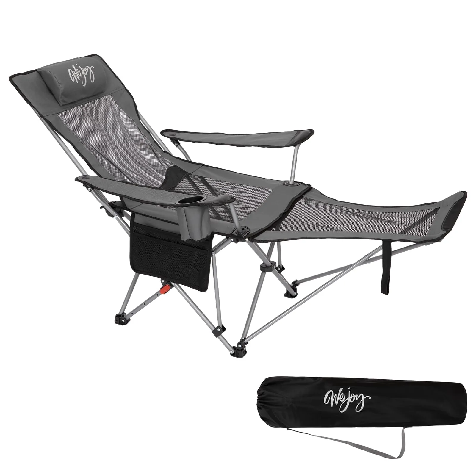 WEJOY 4-Position Reclining Camp Chair