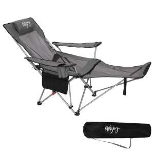 WEJOY 4-Position Reclining Camp Chair