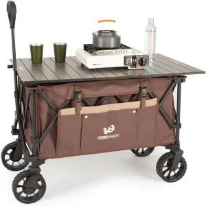 Whitsunday Portable Camping Movable Table,Ultralight Aluminum Folding Beach Table for Outdoor Cooking, Picnic, Camp, Travel