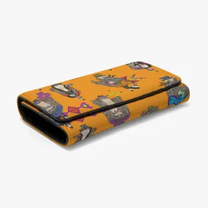 Women's Tradish Dancers Orange Foldable Wallet