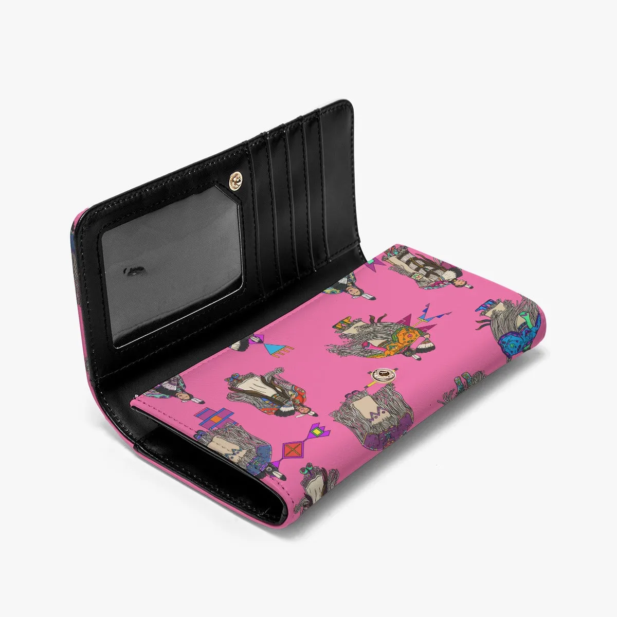 Women's Tradish Dancers Pink Foldable Wallet