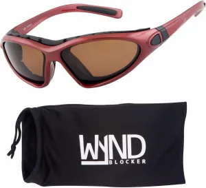 WYND Blocker Vert Motorcycle & Boating Sports Wrap Around Polarized Sunglasses