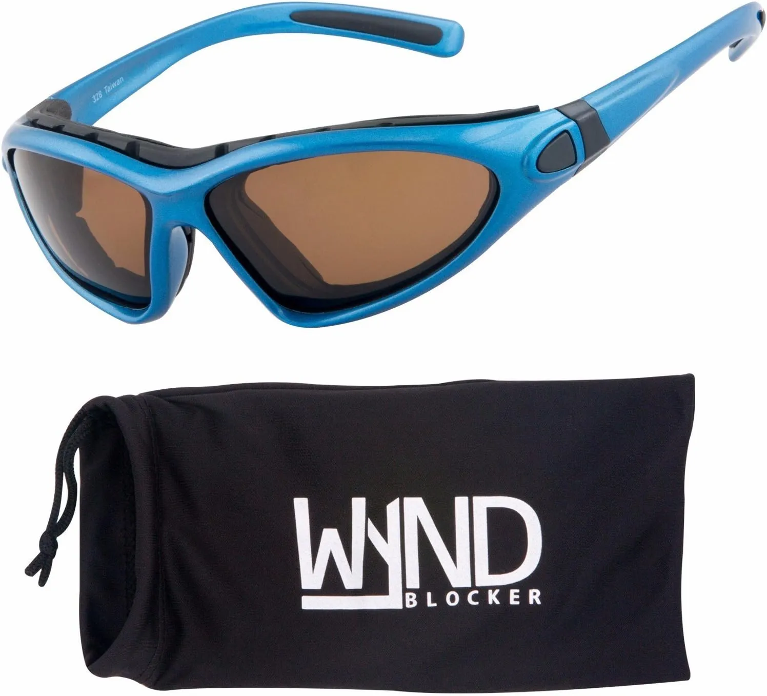 WYND Blocker Vert Motorcycle & Boating Sports Wrap Around Polarized Sunglasses