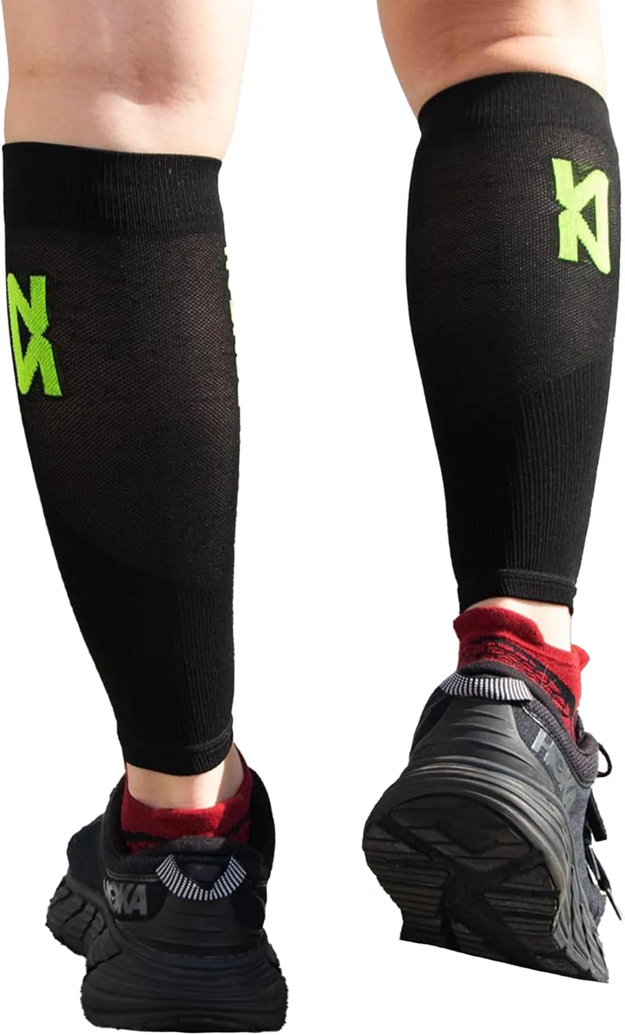 Zensah Featherweight Compression Leg Sleeves - Relieve Shin Splints, Calf Strains