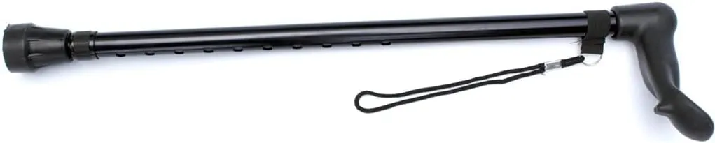 Zhong Aluminium Walking Stick for The Elderly Single-Legged Walking Stick Left and Right Cane Folding Telescopic