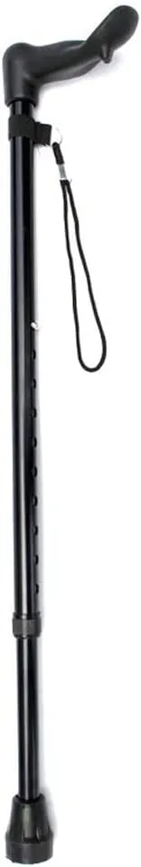 Zhong Aluminium Walking Stick for The Elderly Single-Legged Walking Stick Left and Right Cane Folding Telescopic