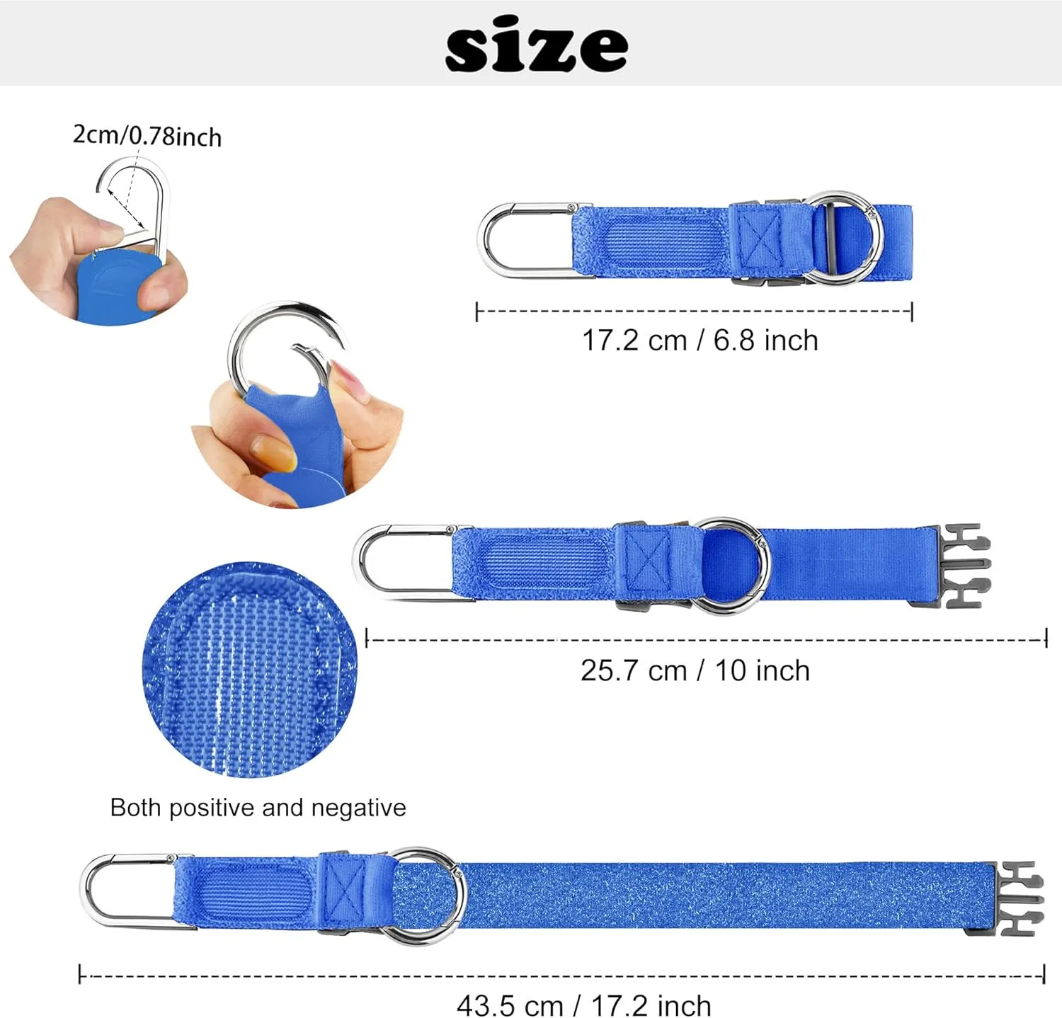 ZINZ Elastic Jacket Gripper Travel Strap with D-Ring Hooks and Buckle, Suitcase Straps Belts Travel Accessories, Makes Your Hands Free
